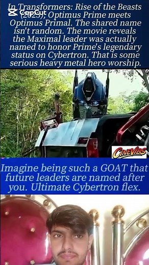 Optimus Prime Meets Optimus Primal🤖The Ultimate Cybertron Legacy|TransformersRiseofthe Beasts (2023)