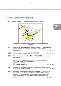 21ACTIVITY 6.2: MID-LATITUDE CYCLONE6.2 Refer to FIGURE 6.2 ... | Filo