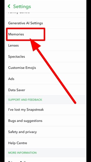 [FIX] Snapchat Not Saving Snaps To Memories | Only Camera Roll |#snepchat #shorts #short😍