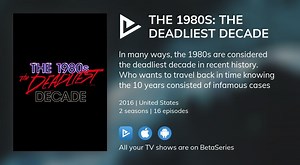 Watch The 1980s: The Deadliest Decade streaming