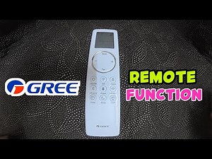 GREE AC Remote Control Full Settings Guide || SHIFAT