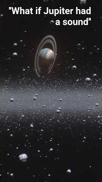 “What If Jupiter Had a Sound? 🌌 | Space ASMR”