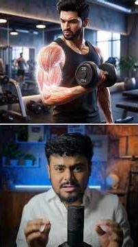 মাসল বানানোর পিছনের science! 💪🏻