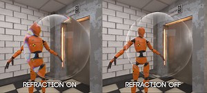 [VRC] Glass/Refraction Shader