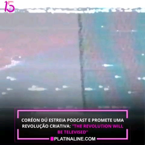 Platinaline on Instagram: "🗣️🗣️🗣️Coréon Dú estreia podcast e promete uma revolução criativa: “The Revolution Will Be Televised” Depois de um ano de mudanças profundas, aprendizagem e reencontros com o conhecimento, Coréon Dú prepara-se para dar um novo passo público. No dia 25 de Fevereiro, estreia The Revolution Will Be Televised, um podcast que promete mergulhar no pensamento criativo e nos bastidores do processo criativo em várias áreas profissionais. O anúncio da estreia foi feito esta qu