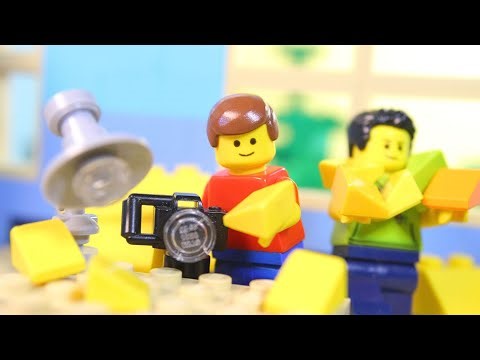 Cheese Slope Takeover; Lego Stop Motion