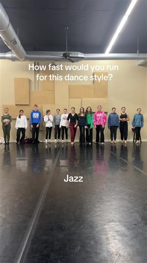 Which style would you run the fastest for? ⬇️⬇️ | dance