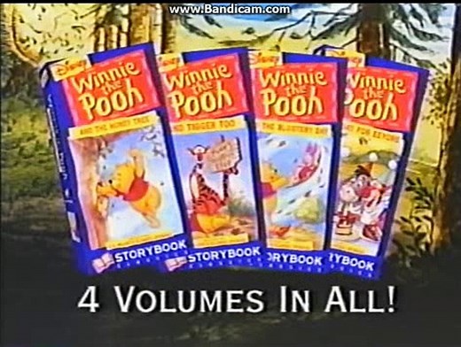 Opening To Winnie The Pooh:Boo To You Too! 1998 VHS