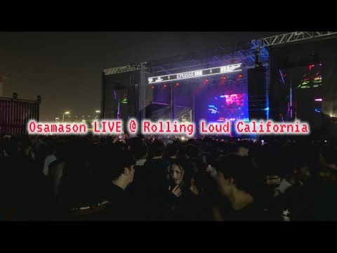 Osamason LIVE @ Rolling Loud California 2025 [ Most of my footage ]