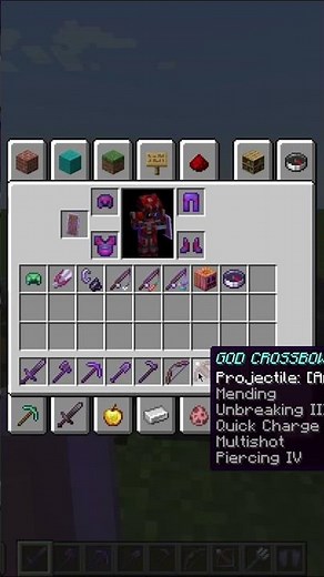 Protection 5 God Armor + Illegal Enchants In Vanilla Minecraft