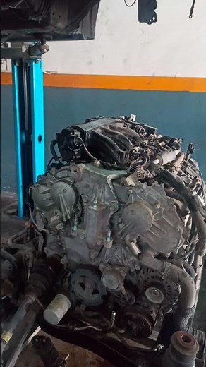 nissan pathfinder 2016 engine remove completed