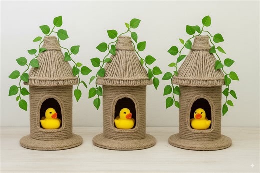 DIY Jute Rope Craft | Handmade Home Décor Idea with Rope & Recycled Materials | JK Creation