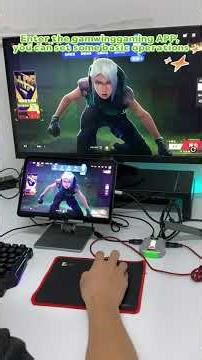 This device supports casting the screen of your phone/tablet to a TV or computer monitor. #valorant