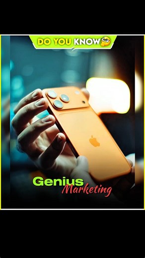 Apple’s Genius Marketing Strategy😱🤯#facts #appleiphone
