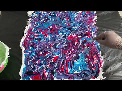 Marble Galaxy Color Tie Dye T Shirt With Shaving Cream How To DIY