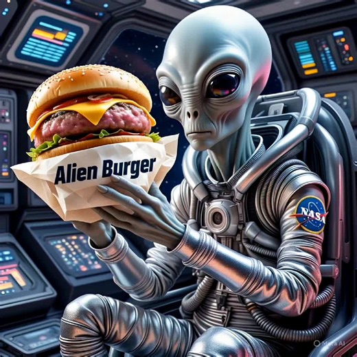 AlienBurger (@alienburger.ec) - Humor y hamburguesas: Comiendo con risas