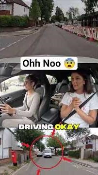 Van Overtakes Suddenly – Panic Moment! 😬 #drivingtips#driving