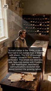 51K views · 747 reactions | The US standardized its postal system with two iconic stamps in 1847. | The History Page | Facebook
