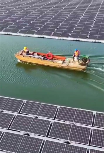 Floating Solar Farms in China ☀️🌊Energy + Aquaculture in One System | VyomX
