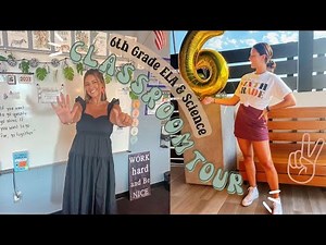 Classroom Tour 2023 | Middle School | ELA & Science