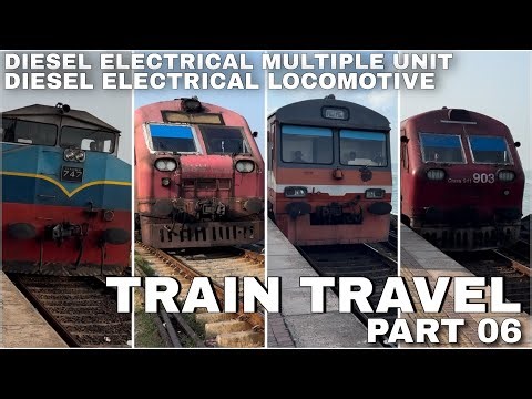 Diesel electrical multiple unit and Diesel electrical locomotive and Diesel multiple units Trains