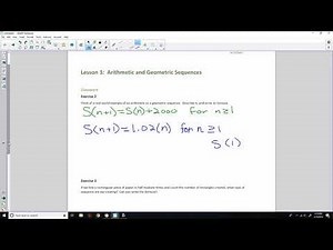 Algebra 1 Module 3 Lesson 3 Video