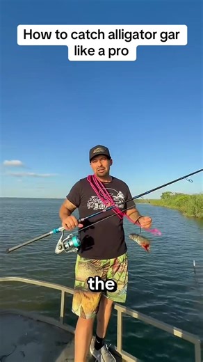 How to catch alligator gar like a pro #fishing #fish #fishtok