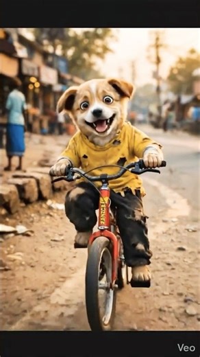 Poor Puppy Help A 70 Year old Lady in Road Accident 🥲 #puppy #aju_zone_ai