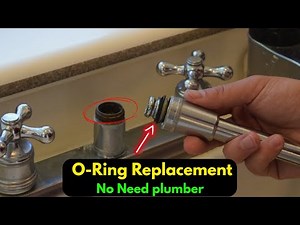 Fix Your Delta Faucet Leak with Replace O-Rings || Single Or Double Handle Faucet