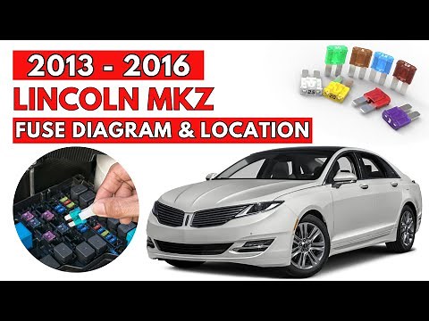 Lincoln MKZ (2013 to 2016) Fuse Box Diagrams & Location Guide