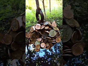 Magnet in the Fountain #FOUND #viral | Isaac Explores