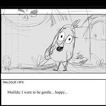 The Angry Birds Movie 2 namaste storyboard