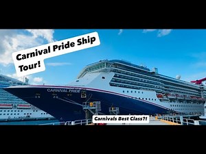Carnival Pride Walkthrough: Cruise Ship Tour & Features!