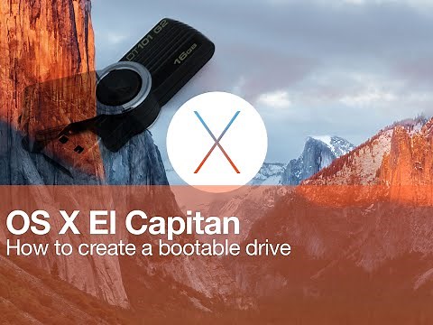 HOW TO: Create a bootable OS X El Capitan USB Drive