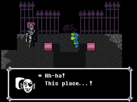 DELTARUNE: Ribbit - Undyne Full Scene