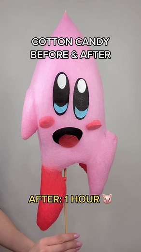 Watch Kirby Melt Quickly in a Time-Lapse - Nintendo Gaming Art
