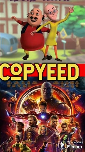 Moti Patlu Copied Scenes For Avengers Infinity War??#shorts #marvel #motupatlu