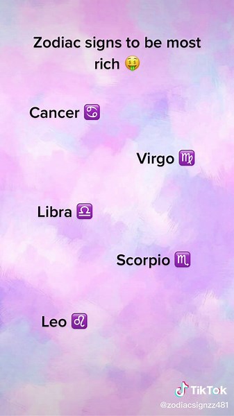 most richest zodiac signs #fyp #zodicsigns #zodiac #zodiacsign #astrologytiktok #astrology #zodiactiktok #viral #foryou #earthsigns #earthsigns #firesigns #watersigns #cancer #virgo #libra #scorpio #leo #richestsigns #richest #money #sugarbaby #sugardaddy #sugarmama