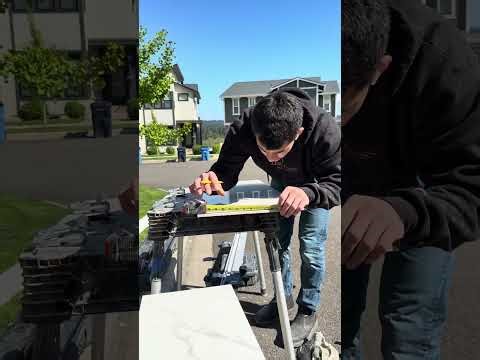 How to cut large format tile(Perfect every time)