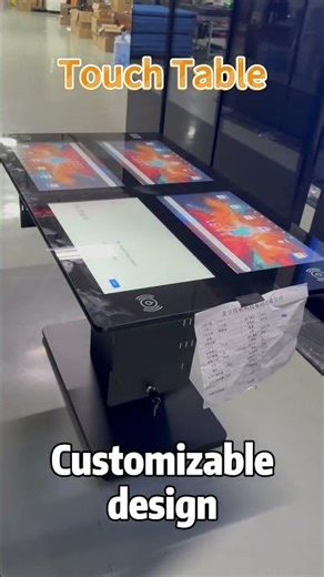 Four Screens Touch Table for Sale #digitalsignage