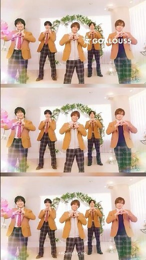 新曲「Chu-Chu-Tuning」（ #GOALOUS5 ：熊谷健太郎、小松昌平、寺島惇太、仲村宗悟、深町寿成）#ゴーラスダンス #shorts
