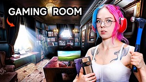 I Built a Dark Academia Gaming Room | Nerdforge