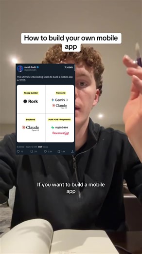 How to build your own mobile app start to finish in simple terms. #vibecoding #coding