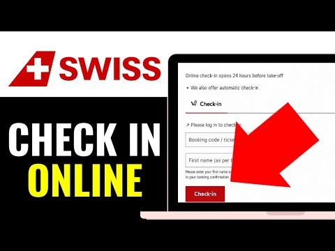 How to Check In Online Swiss Air 2026 (EASY GUIDE)