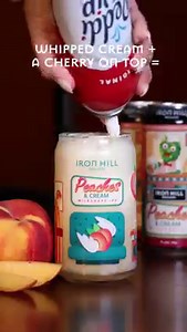 Find yourself an extra cozy corner booth because tonight we’re releasing our Peaches & Cream Milkshake IPA. Fresh peach. 🍑 Silky vanilla. 🍦 Warm graham cracker crust. Those are just a few of the rocking notes you’ll taste spinning.🥤 The first 50 guests to purchase a 4-pack of this ✨new✨ beer will receive the limited-edition tumbler glass featured in the video. 🏃 | Iron Hill Brewery & Restaurant