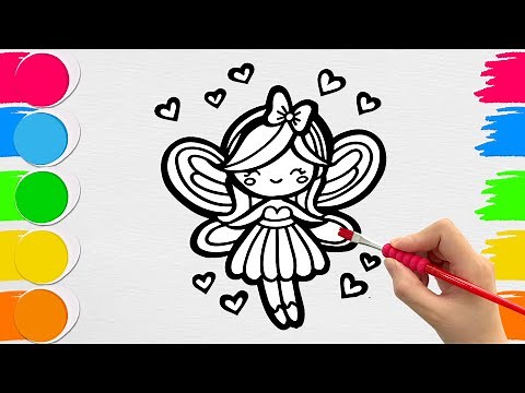 How to Draw a Cute Angel | Easy Step-by-Step Tutorial