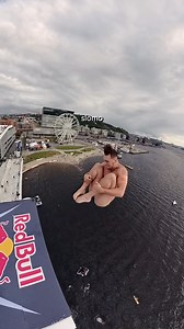 why rush? let's savor every twist and somersault in this dive 😍 | Red Bull Cliff Diving