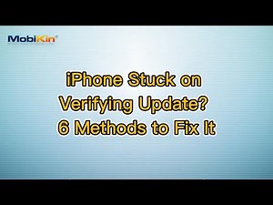 iPhone Stuck on Verifying Update? 6 Methods to Fix It