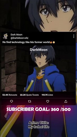 He find technology like his former world🔥😲 #anime #animeedit #animeshorts #animescenes