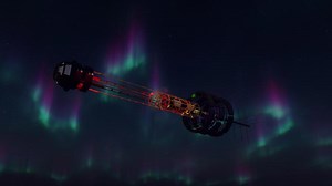 Spaceship Space Elevator